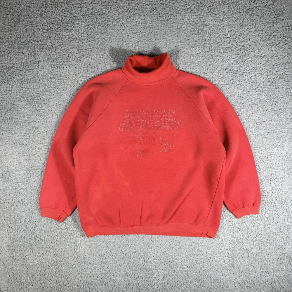 Vintage Arkansas Razorbacks Turtleneck Size Medium Pullover Sweatshirt‎
